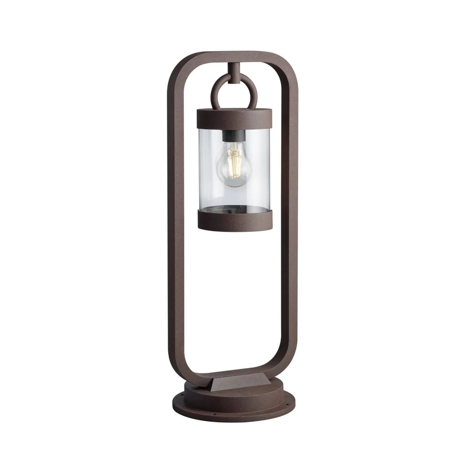 Wegeleuchte SAMBESI, rostfarben, Höhe 60 cm, Metall, IP44