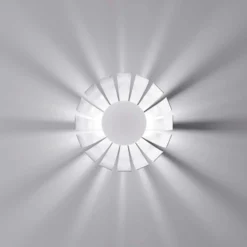 Weiße LED-Designer-Deckenleuchte Loto, 27 cm