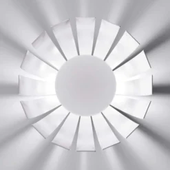 Weiße LED-Designer-Deckenleuchte Loto, 27 cm