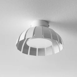 Weiße LED-Designer-Deckenleuchte Loto, 20 cm
