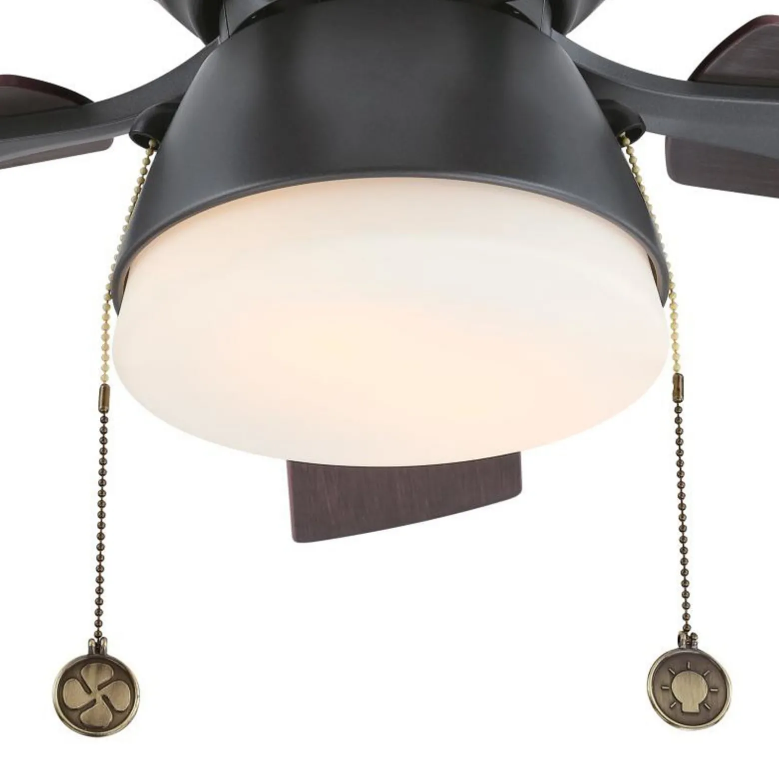 Westinghouse Deckenventilator, Licht, 7316240 walnuss leise