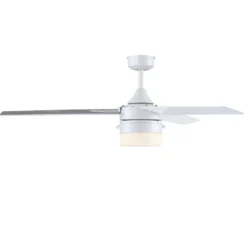 Westinghouse Deckenventilator Licht 7316640, weiß/birke IP44