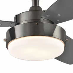 Westinghouse Deckenventilator mit Licht Alloy, schwarz leise