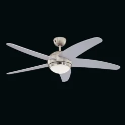Westinghouse Deckenventilator mit Licht Bendan, silber