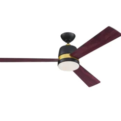 Westinghouse Deckenventilator mit Licht Tristan schwarz/Holz