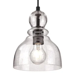 Westinghouse Hängeleuchte Fiona, bronzefarben geölt, Ø 18 cm