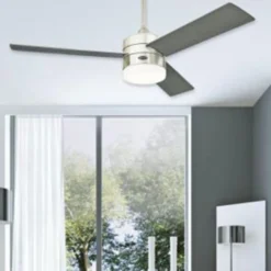 Westinghouse LED-Deckenventilator Alta Vista, grafit, Holz