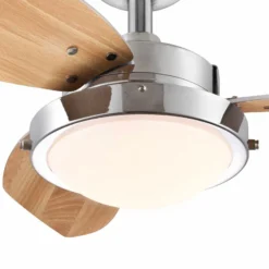 Westinghouse Wengue Deckenventilator, E14-Leuchte