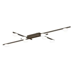 WEVER & DUCRÉ LED-Deckenlampe Perlez Grid 1.0 bronze 927