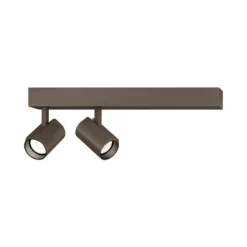 WEVER & DUCRÉ LED-Deckenstrahler Ceno bronze, 2.700 K 2-flg.