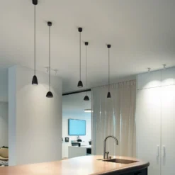 WEVER & DUCRÉ LED-Hängelampe Cozy Zone 1.0, schwarz, 2.700 K