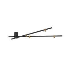 WEVER & DUCRÉ LED-Lampe Trace Spin 1.0 schwarz/beige 927