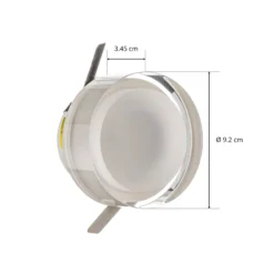 WEVER & DUCRÉ Mirbi IP44 1.0 LED-Einbaulampe rund