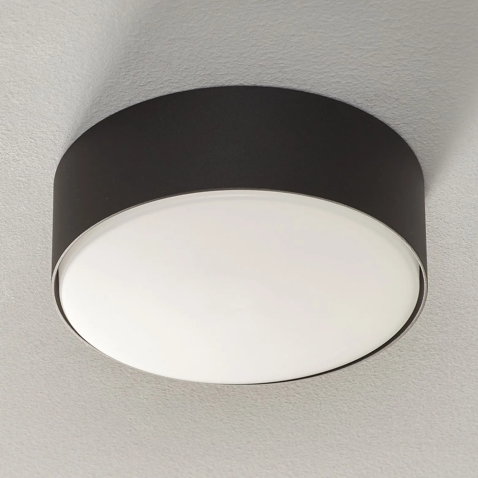 WEVER & DUCRÉ Roby IP44 Decke 2.700K 16 cm schwarz