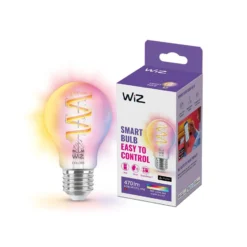 WiZ A60 LED-Filamentlampe WiFi E27 6,3W RGBW