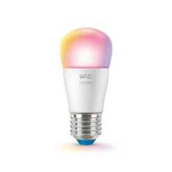 WiZ P45 LED-Lampe E27 4,9 W Tropfen satiniert RGBW