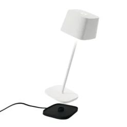 Zafferano Ofelia 3K Akku-Tischlampe IP65 weiß