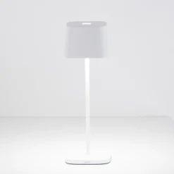 Zafferano Ofelia 3K Akku-Tischlampe IP65 weiß