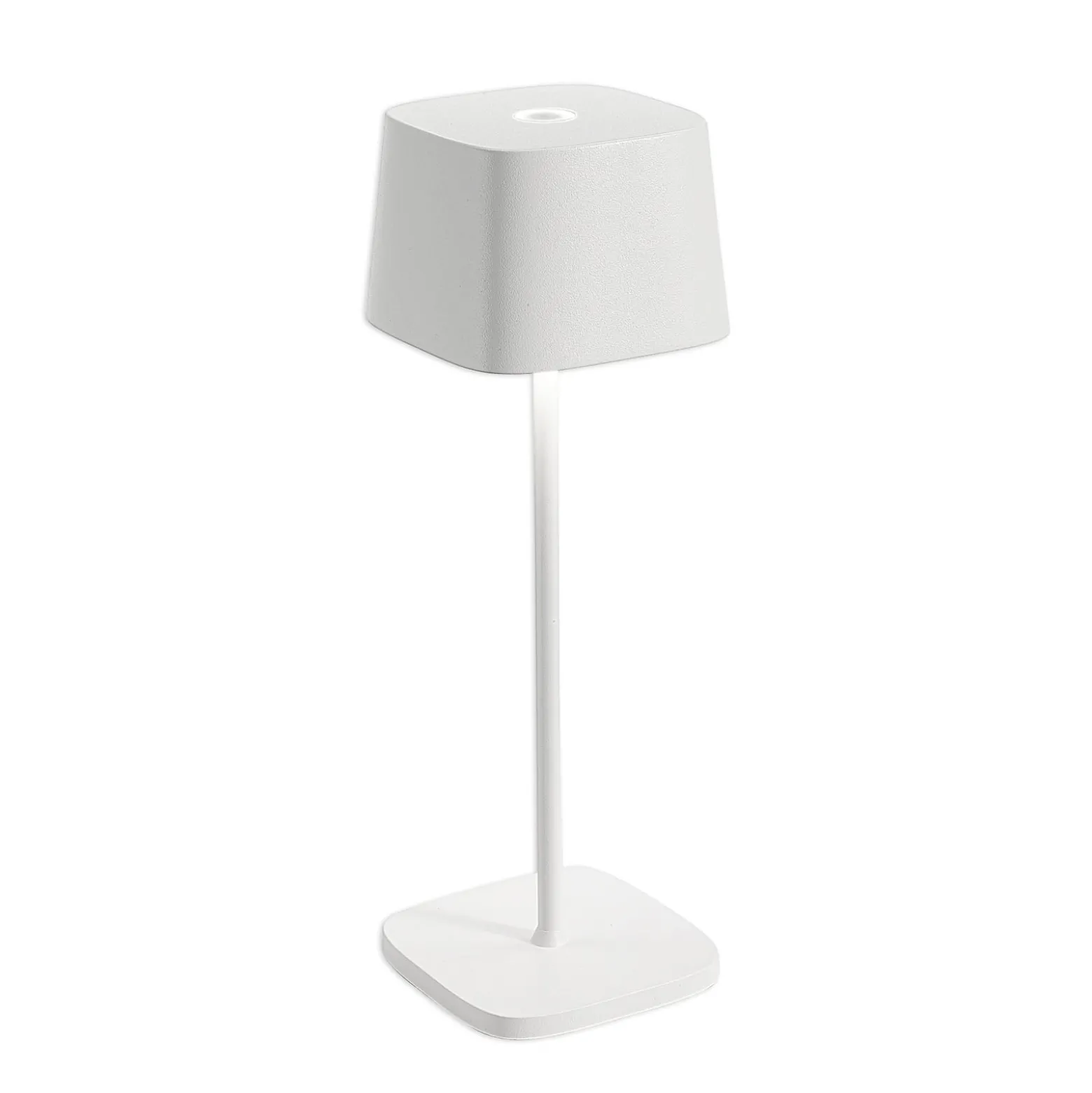 Zafferano Ofelia 3K Akku-Tischlampe IP65 weiß