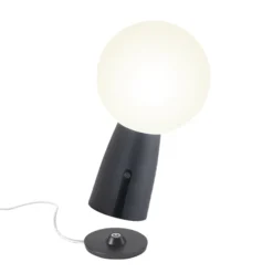 Zafferano Olimpia Akku-Tischlampe IP54 dunkelgrau