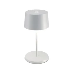 Zafferano Olivia mini Akku-Tischlampe weiß