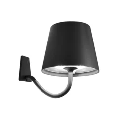 Zafferano Poldina Akku-Wandlampe, Haken, weiß