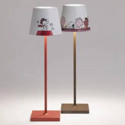 Zafferano Poldina Aviator LED-Akku-Tischlampe IP65