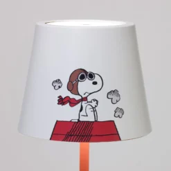 Zafferano Poldina Aviator LED-Akku-Tischlampe IP65