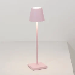 Zafferano Poldina micro Akkulampe IP65 rosa