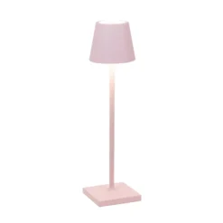 Zafferano Poldina micro Akkulampe IP65 rosa