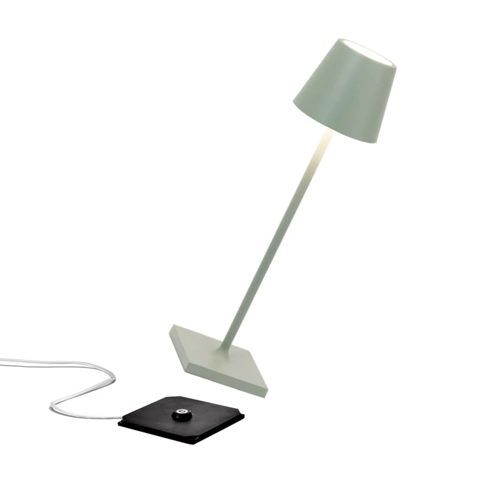 Zafferano Poldina micro Akkulampe IP65 salbei