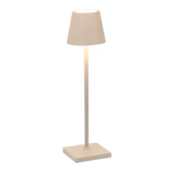 Zafferano Poldina micro Akkulampe IP65 sand
