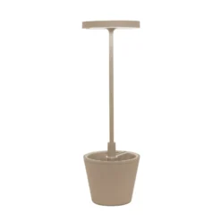 Zafferano Poldina Reverso Akku-Tischlampe sand