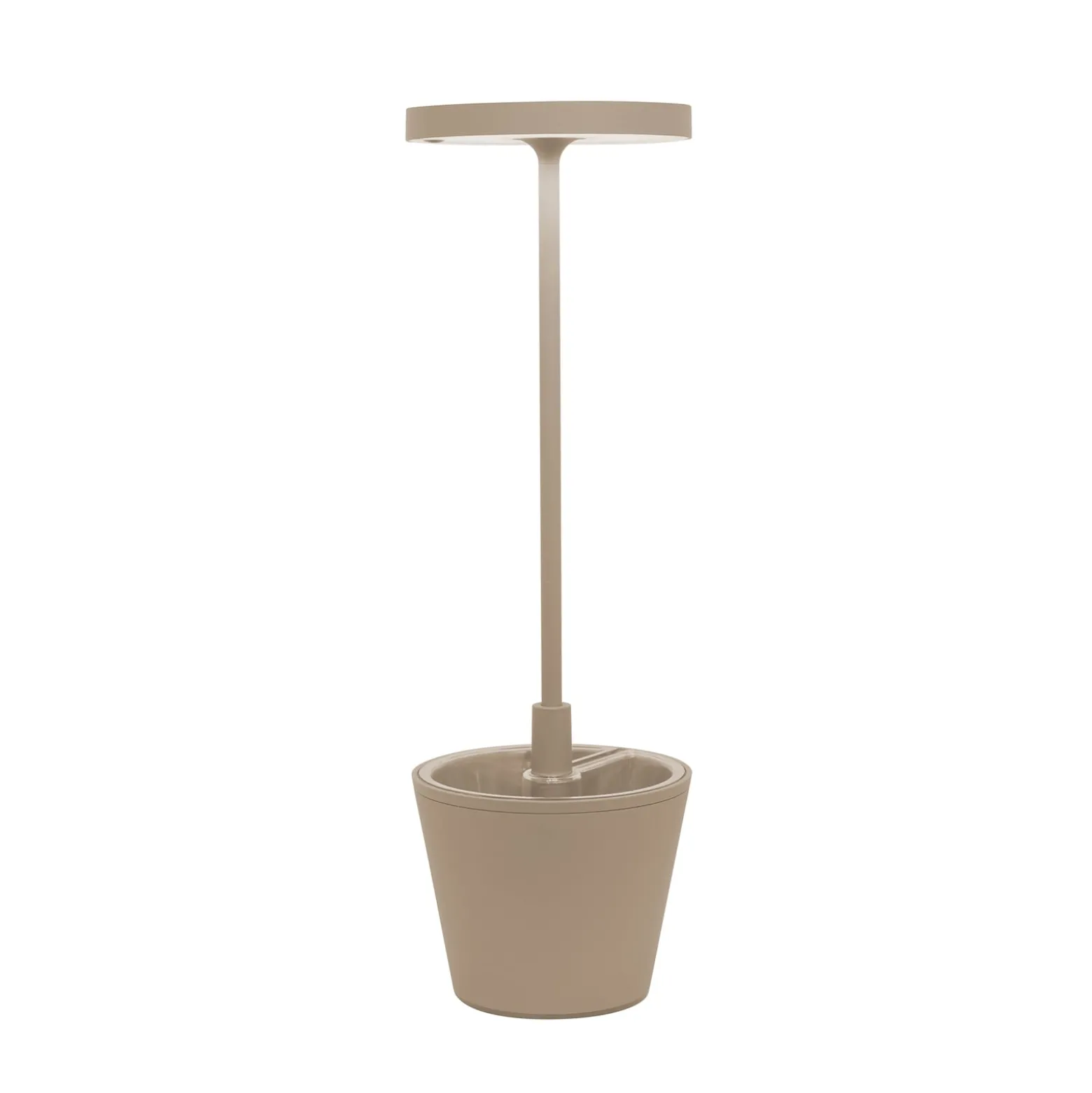 Zafferano Poldina Reverso Akku-Tischlampe sand