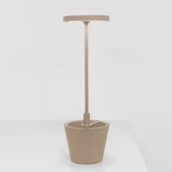 Zafferano Poldina Reverso Akku-Tischlampe sand