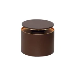 Zafferano Push-up Akku-Tischlampe IP54 corten
