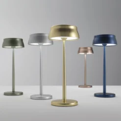 Zafferano Sister Light LED-Tischlampe Akku, grün