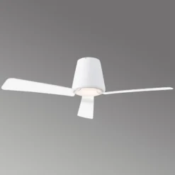 Zeitloser Deckenventilator Garbí mit LED-Licht