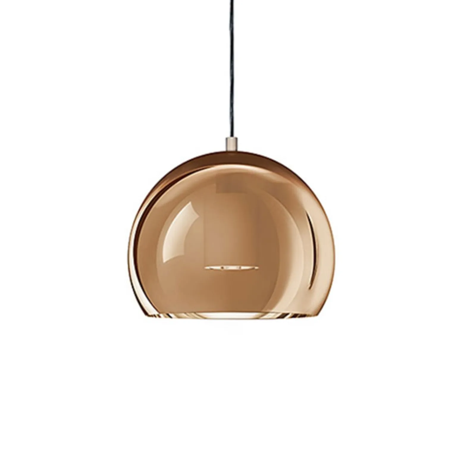 Zumtobel Sconfine Sfera LED-Hängelampe 25cm bronze